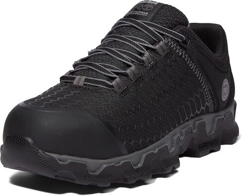 Timberland Men's Powertrain Sport Alloy Safety Toe Electrical Hazard AL, Black: Black Blue, 7 Wide in Saudi Arabia