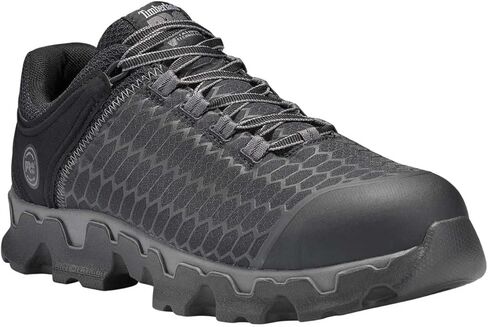 Timberland Men's Powertrain Sport Alloy Safety Toe Electrical Hazard AL, Black: Black Blue, 7 Wide in Saudi Arabia