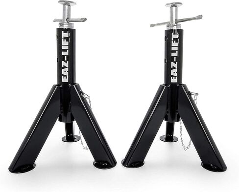 Eaz-Lift Camco Telescopic RV Jack, Set of 2 - Adjusts from 16-inches to 30-inches - Featues a 6,000 lb. Load Capacity (48864) in Kuwait