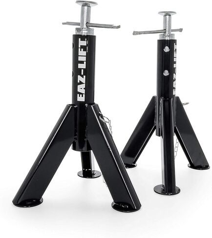 Eaz-Lift Camco Telescopic RV Jack, Set of 2 - Adjusts from 16-inches to 30-inches - Featues a 6,000 lb. Load Capacity (48864) in Kuwait