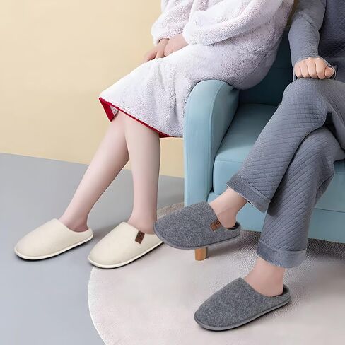 شبشب رجالي COFACE، إسفنج مريح للذاكرة للاستخدام الداخلي والخارجي سهل الارتداء للرجال، مريح لتقويم العظام والتهاب اللفافة الأخمصية ودعم قوس غرفة النوم ودفء فرو غامض وشتوي أحذية منزلية نعل صلب أسود مقاس 7 in Kuwait