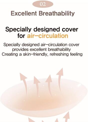 AIRJELLY Nipple Cover - Sticky Adhesive Silicone Nipple Pasties - Reusable Pasty Nipple Covers for Women with Travel Box Cream in Saudi Arabia