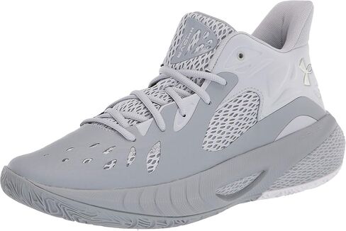 Under Armour Men's HOVR Havoc 3 Basketball Shoe, Halo Gray (104)/Halo Gray, 12 in Saudi Arabia