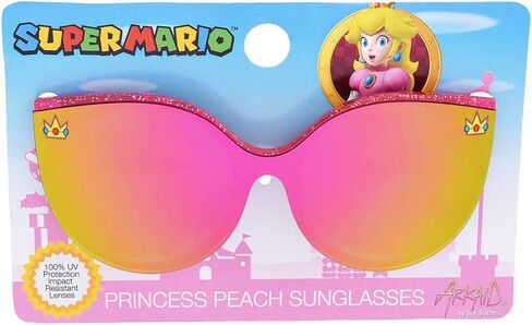ARKAID Official Super Mario Sunglasses for Kids | Mario, Luigi or Peach | UV 400 | One Size Fits Most Kids in Kuwait