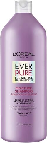 شامبو وبلسم EverPure Moisture خالي من الكبريتات من لوريال باريس للشعر المعالج بالألوان، 8.5 أونصة (مجموعة من 2) in Kuwait