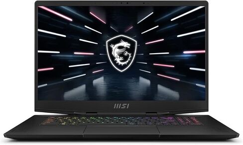 MSI Stealth GS77 17.3" QHD 240Hz Ultra Thin & Light Gaming Laptop: Intel Core i7-12700H RTX 3080 Ti 32GB DDR5 1TB NVMe SSD, USB-Type C, Thunderbolt 4, CNC Aluminum, Win11 Pro: Core Black 12UHS-083 in Saudi Arabia