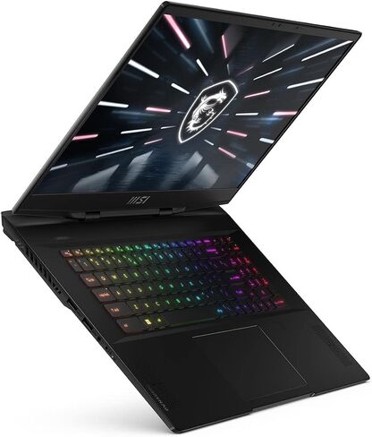 MSI Stealth GS77 17.3" QHD 240Hz Ultra Thin & Light Gaming Laptop: Intel Core i7-12700H RTX 3080 Ti 32GB DDR5 1TB NVMe SSD, USB-Type C, Thunderbolt 4, CNC Aluminum, Win11 Pro: Core Black 12UHS-083 in Saudi Arabia