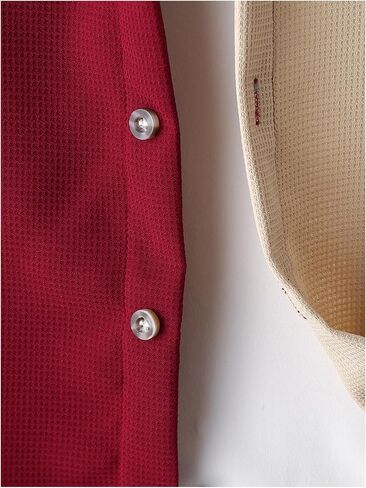 Boy's 2 Piece Outfits Color Block Button Down Shirts and Solid Track Shorts in Saudi Arabia