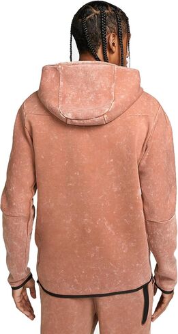 Nike Sportswear Tech Fleece Men's Full-Zip Hoodie (Medium, Lime Ice/Heather) in Saudi Arabia
