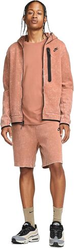 Nike Sportswear Tech Fleece Men's Full-Zip Hoodie (Medium, Lime Ice/Heather) in Saudi Arabia