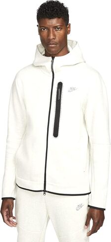 Nike Sportswear Tech Fleece Men's Full-Zip Hoodie (Medium, Lime Ice/Heather) in Saudi Arabia