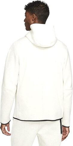 Nike Sportswear Tech Fleece Men's Full-Zip Hoodie (Medium, Lime Ice/Heather) in Saudi Arabia