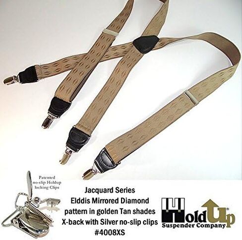 شركة تعليقات Series Jacquard Series Hold-Up للرجال على غرار X-Back مع مقاطع أسود بدون انزلاق سوداء براءة اختراع in Kuwait