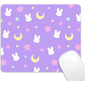 Square Mouse Pad, Abstract Art Mousepad Waterproof Mouse Pad Non-Slip Rubber Base Mousepad for Office Laptop, 9.5x7.9 inch, Abstract Plants