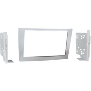 Metra 95-3107S Double DIN Installation Dash Kit for 2008-up Saturn Astra (Silver)