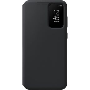 SAMSUNG Galaxy S23+ Plus S-View Wallet Phone Case, Protective Cover w/ Card Holder Slot, Finger Tap Clear Window, US Version, EF-ZS916CBEGUS, Black