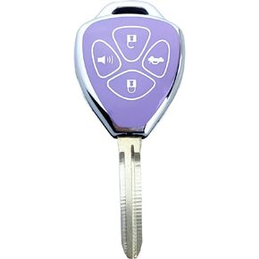 Key Fob Cover Case Compatible with Toyota Camry RAV4 Corolla 4Runner Avalon Venza Yaris Accessories Shell