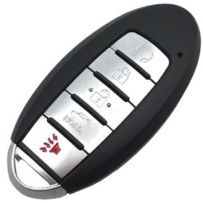 Remote Smart Key Fob Shell Case Fit for Nissan Altima Maxima Murano Pathfinder Infiniti JX35 Q50 Q60 QX60 5 Buttons Key Fob Cover Casing (1)