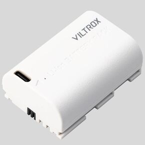 VILTROX Camera Battery T LP-E6 1-Pack for Canon EOS 90D, 60D, EOS 70D, 80D, 5D II, 5D III, 5D IV, EOS 6D, EOS 6D Mark II, 7D, 7D Mark II, XC10, XC15