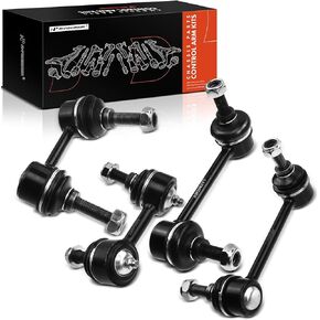 A-Premium Set of 4, Front & Rear Sway Bar Links Kit Stabilizer Bar Links Compatible with Honda Accord 1998-2002, Acura TL 1999-2003, CL 2001-2003, Replace # K90340 K90343