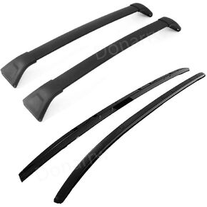 4Pcs Black Cargo Rack for Mazda CX5 CX-5 2017-2021 2022 2023 2024 Roof Rail Roof Racks Cross Bars Luggage Carrier Accessories