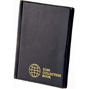 OSOPOLA Coin Storage Album - 120 Pockets Coin Collecting Holder for Collectors Black CS3912