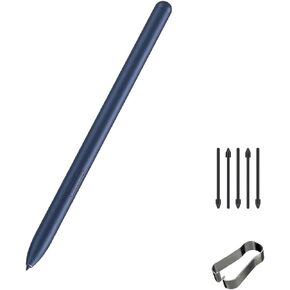Galaxy Tab S7 Stylus Pen Replacement for Samsung Galaxy Tab S7, Tab S7+ Plus, Tab S7 FE, S8, S8+, S8 Ultra S Pen Stylus+ Tips/Nibs (Black Pen)