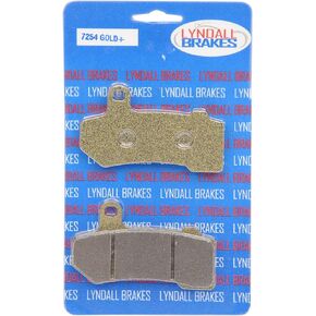 Lyndall Racing Brakes Gold Plus Brake Pads 7254-GPLUS