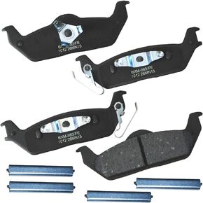 Bendix SBM1012 Premium Brake Pad Set for Ford F-150 2011-2004, Lincoln Mark LT 2008-2006- (Rear)
