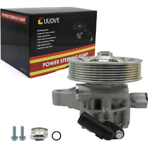 21-5495 Power Steering Pump with Pulley Fits for 2008-2012 for Honda Accord 2.4L, for 2008 2009 2010 2011 2012 for Accord 2.4, Power Assist Pump Assembly 56100-R40-A01