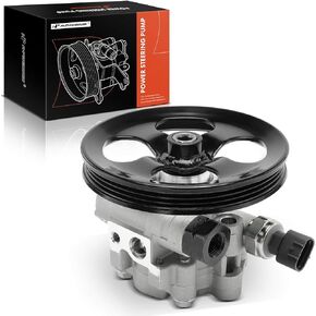 A-Premium Power Steering Pump, with Pulley, Compatible with Toyota Echo 2000-2005 & Scion xA 2004-2006, xB 2004-2006, L4 1.5L Gas, Replace # 44310-52090, 9900220