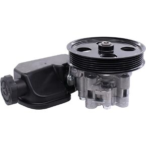 NewYall Power Steering Pump with Reservoir and Pulley