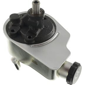 A-Premium Power Steering Pump, with Reservoir, Compatible with Chevrolet Silverado 1500 2007-2013 & GMC Sierra 1500 2007-2013, 4.3L Gas, Replace # 20756712, 20-8763