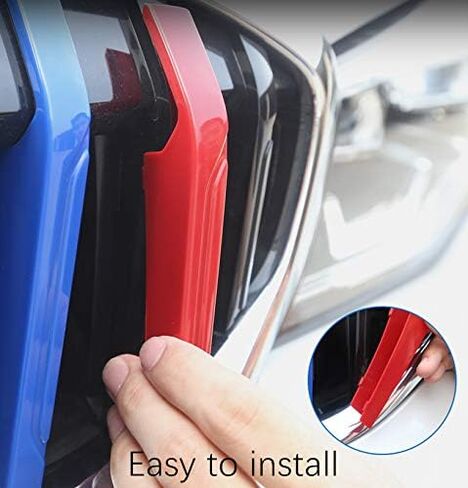شرائط مصبغة شريطية ملونة M ، شرائط إدراج مصبغة رياضية M لـ 2019-2022 BMW G20 G21 3 Series 330i 340i w/ 2020 2021 (8 عوارض فقط) in Kuwait