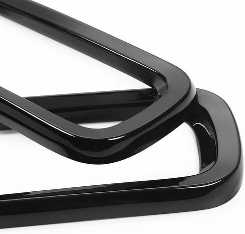 Front Bumper Grill Insert Rings Vent Cover Trim Compatible with Jeep Renegade 2015 2016 2017 2018 Gloss Black (7pcs) in Saudi Arabia