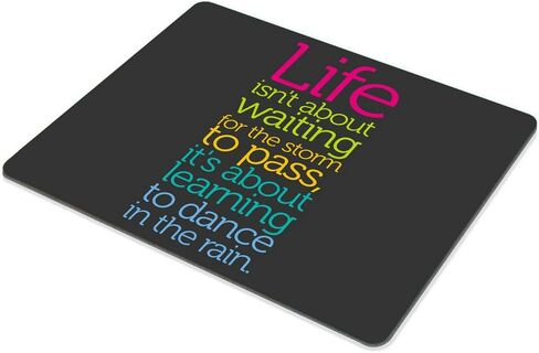 Smooffly Gaming Mouse Pad Custom, Christian Bible Verses Scripture Quotes Joshua-1-9 Pink Flowers Art - Be Strong and Courageous God Be with You in Saudi Arabia