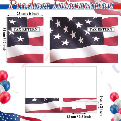 50 Pcs Tax Return Folders 9 X 12 Inch Two Pocket Tax Folders for Tax Preparers Paper File Folders Tax Organizer for Documents Letter in Saudi Arabia
