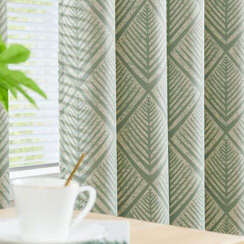COLLACT 100% Boho Blackout Curtains for Bedroom 63 Inch Length Black on Beige Geometric Stripe Pattern Curtains for Living Room Thermal Insulated Room Darkening Drapes Grommet Window Curtains 2 Panels in Saudi Arabia