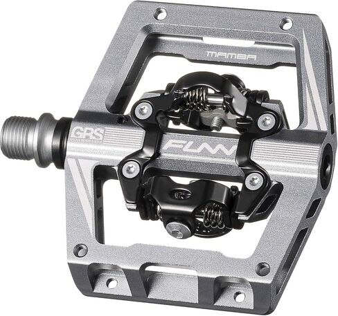 Funn Mamba S MTB Clipless Pedals, Double Sided Clip Compact Platform Mountain Bike Pedals, Compatible with SPD Cleats, 9/16-Inch CrMo Axle Bicycle Pedals for MTB/BMX/Gravel Cycling in Saudi Arabia