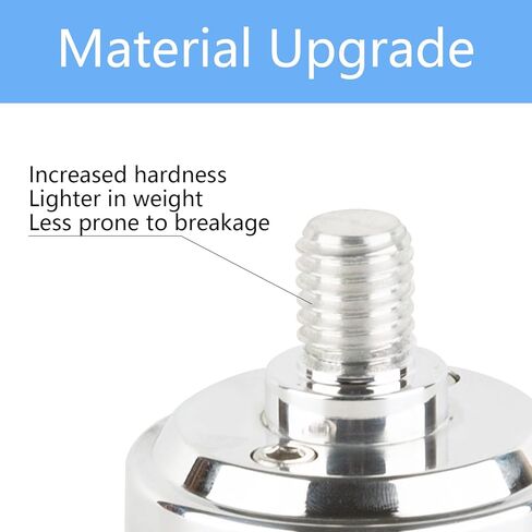70589B 1/2 "-13 مقبض ناقل الحركة من الكروم محول تركيب متوافق مع إيتون فولر ستايل 13/15/18 شيفتر in Kuwait