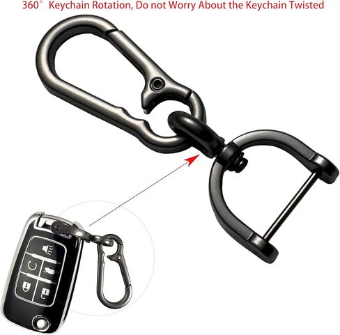 Key Fob Shell for Chevy 2014-2016 Malibu,2011-2016 Cruze,Entry Remote Key Fob with Key Cover Keychain for 2010-2019 Equinox,2012-2017 Sonic,2014-2019 Impala,SS,Camaro in Kuwait