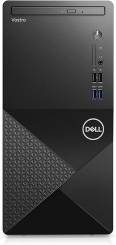 كمبيوتر مكتبي للأعمال Dell Vostro 3910 Tower، وحدة المعالجة المركزية Intel Hexa-Core i5-12400 (Beat i7-11700)، ذاكرة وصول عشوائي DDR4 سعة 16 جيجابايت، محرك أقراص PCIe SSD بسعة 512 جيجابايت، DVDRW، WiFi 5، بلوتوث 5.0، لوحة مفاتيح وماوس، Windows 11 Pro، Tic in Kuwait