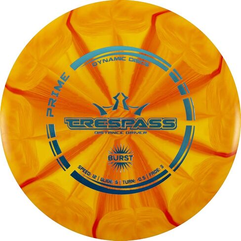 أقراص ديناميكية Prime Burst Trespass Disc سائق الجولف، قرص جولف فريسبي للرجال والنساء، أقصى مسافة للسائق، نمط طيران محايد، ستختلف ألوان الطوابع in Kuwait