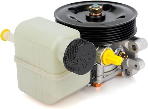 Qagea Power Steering Pump Assembly with Pulley & Reservoir Compatible with Mazda CX-7 2007-2012 L4 2.3L & 2010-2012 L4 2.5L Replaces EG2132600A BGJ6E32600B in Saudi Arabia