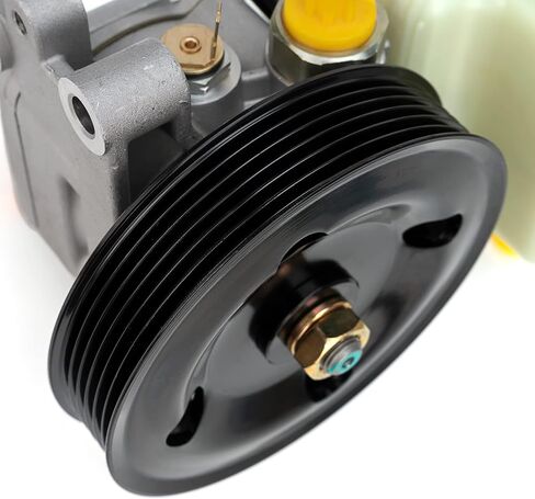 Qagea Power Steering Pump Assembly with Pulley & Reservoir Compatible with Mazda CX-7 2007-2012 L4 2.3L & 2010-2012 L4 2.5L Replaces EG2132600A BGJ6E32600B in Saudi Arabia