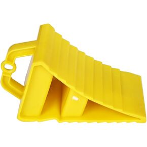 RV Wheel chocks مع مقبض ، سدادات الإطارات الثقيلة لمقطورات السفر ، العربة ، السيارات ، شاحنة (1)