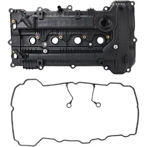 WATERWICH Valve Cover with Gasket Compatible with Hyundai Elantra 2011-2016, Elantra Coupe 2013, Elantra GT, Kia Soul 2012-2013 1.8L 2.0L Replacement for 224102E000 22410-2E000