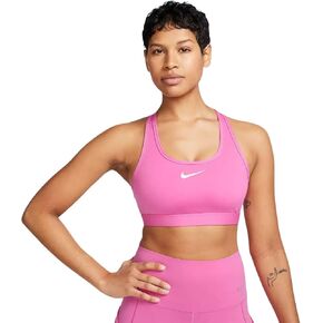 دعم Swoosh المتوسط ​​Nike للسيدات صدرية رياضية مبطنة
