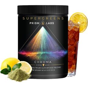 Daily Supergreens Superfood Powder | 8 Color Superfood Complexes Including Green Juice, Antioxidants, Probiotics & Prebiotics | Potent doses for Energy, Immunity & Gut Health - 30 Servings