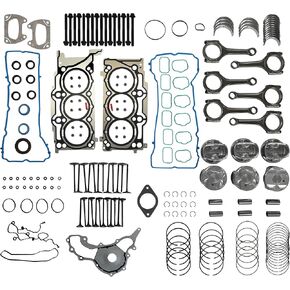 3.6L Engine Timing Chain Kit Fit For Jeep Wrangler Chrysler 200 Dodge Ram 1500 2011-2016 3.6L V6 5184355AE 5184352AE 5184357AD 95747